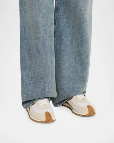 Loewe Flow 2.0 Runner Suede and Leather Sneakers | Thumbnail 6 Loewe Flow 2.0 Runner Suede and Leather Sneakers | Thumbnail 6