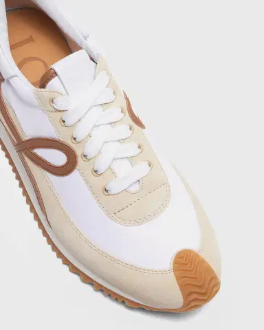 Loewe Flow 2.0 Runner Suede and Leather Sneakers | Thumbnail 9 Loewe Flow 2.0 Runner Suede and Leather Sneakers | Thumbnail 9