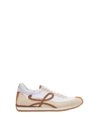 Loewe Flow 2.0 Runner Suede and Leather Sneakers | Thumbnail 1 Loewe Flow 2.0 Runner Suede and Leather Sneakers | Thumbnail 1