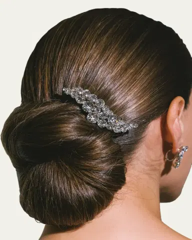 Jennifer Behr Halle Crystal Barrette Hair Clip | Thumbnail 2 Jennifer Behr Halle Crystal Barrette Hair Clip | Thumbnail 2