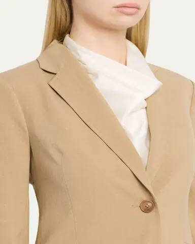 SIMKHAI Moren Pleated Back Blazer | Thumbnail 5 SIMKHAI Moren Pleated Back Blazer | Thumbnail 5