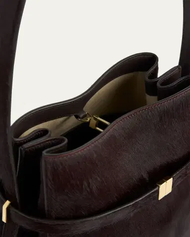 Toteme Belted Pony Hair Shoulder Bag | Thumbnail 3 Toteme Belted Pony Hair Shoulder Bag | Thumbnail 3
