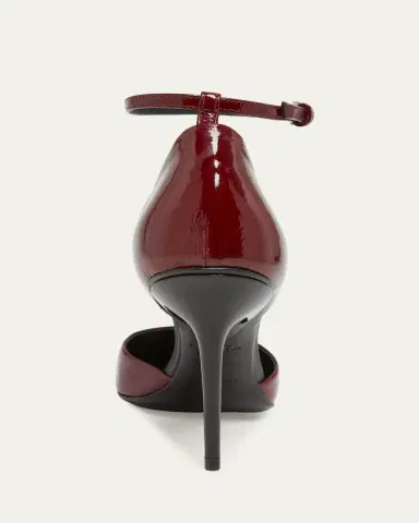 Alaïa 90mm d'Orsay Shiny Leather Ankle-Strap Pumps | Thumbnail 5 Alaïa 90mm d'Orsay Shiny Leather Ankle-Strap Pumps | Thumbnail 5