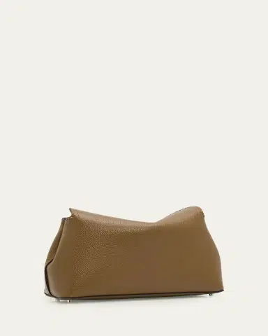 Toteme T-Lock Soft Textured Palmellato Leather Clutch | Thumbnail 3 Toteme T-Lock Soft Textured Palmellato Leather Clutch | Thumbnail 3