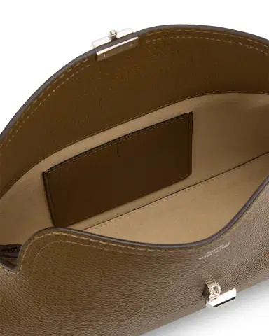 Toteme T-Lock Soft Textured Palmellato Leather Clutch | Thumbnail 4 Toteme T-Lock Soft Textured Palmellato Leather Clutch | Thumbnail 4