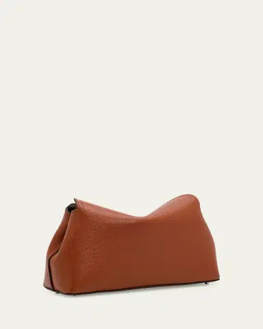 Toteme T-Lock Soft Textured Palmellato Leather Clutch | Thumbnail 7 Toteme T-Lock Soft Textured Palmellato Leather Clutch | Thumbnail 7