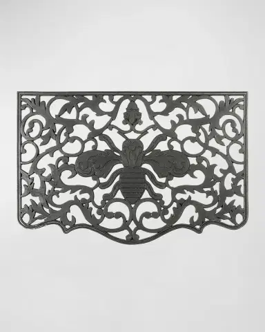 MacKenzie-Childs Queen Bee Rubber Door Mat | Thumbnail 2 MacKenzie-Childs Queen Bee Rubber Door Mat | Thumbnail 2