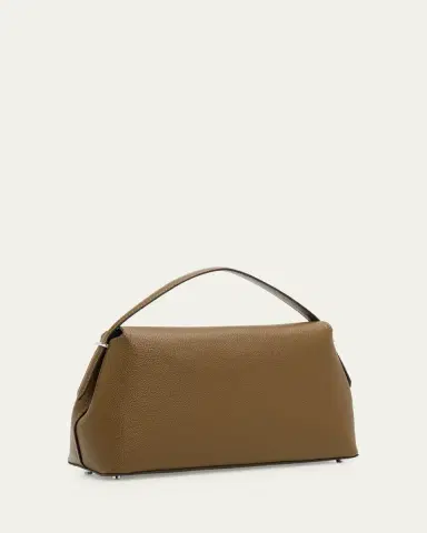TOTEME T-Lock Grain Leather Top-Handle Bag | Thumbnail 3 TOTEME T-Lock Grain Leather Top-Handle Bag | Thumbnail 3