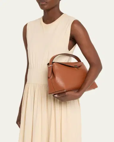 TOTEME T-Lock Grain Leather Top-Handle Bag | Thumbnail 6 TOTEME T-Lock Grain Leather Top-Handle Bag | Thumbnail 6