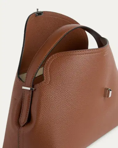 TOTEME T-Lock Grain Leather Top-Handle Bag | Thumbnail 7 TOTEME T-Lock Grain Leather Top-Handle Bag | Thumbnail 7