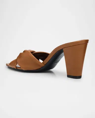 Saint Laurent 75mm Franciane Leather Mule Sandals | Thumbnail 4 Saint Laurent 75mm Franciane Leather Mule Sandals | Thumbnail 4