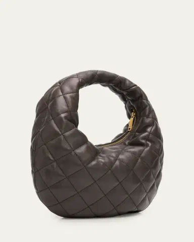 Saint Laurent Icarino Baby YSL Quilted Leather Hobo Bag | Thumbnail 3 Saint Laurent Icarino Baby YSL Quilted Leather Hobo Bag | Thumbnail 3