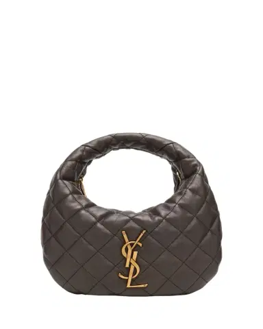 Saint Laurent Icarino Baby YSL Quilted Leather Hobo Bag | Thumbnail 1 Saint Laurent Icarino Baby YSL Quilted Leather Hobo Bag | Thumbnail 1
