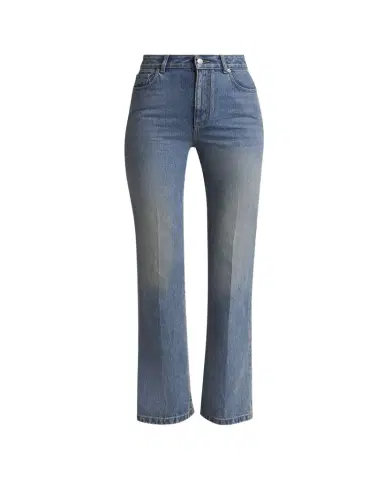 Alexander McQueen Mid-Rise Slim-Leg Denim Jeans | Thumbnail 1 Alexander McQueen Mid-Rise Slim-Leg Denim Jeans | Thumbnail 1