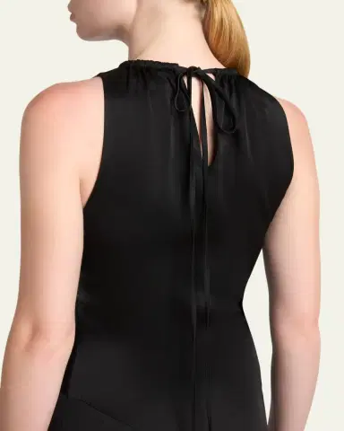 McQueen Sleeveless Flowy Handkerchief Midi Dress | Thumbnail 5 McQueen Sleeveless Flowy Handkerchief Midi Dress | Thumbnail 5