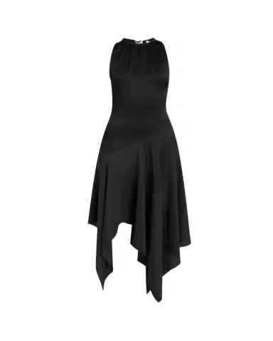 McQueen Sleeveless Flowy Handkerchief Midi Dress | Thumbnail 1 McQueen Sleeveless Flowy Handkerchief Midi Dress | Thumbnail 1
