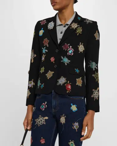 Libertine Turtle Time Short Blazer | Thumbnail 3 Libertine Turtle Time Short Blazer | Thumbnail 3