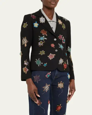 Libertine Turtle Time Short Blazer | Thumbnail 8 Libertine Turtle Time Short Blazer | Thumbnail 8