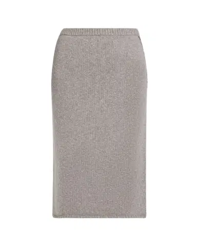 The Elder Statesman Glacier Cashmere Knit Midi Skirt | Thumbnail 1 The Elder Statesman Glacier Cashmere Knit Midi Skirt | Thumbnail 1