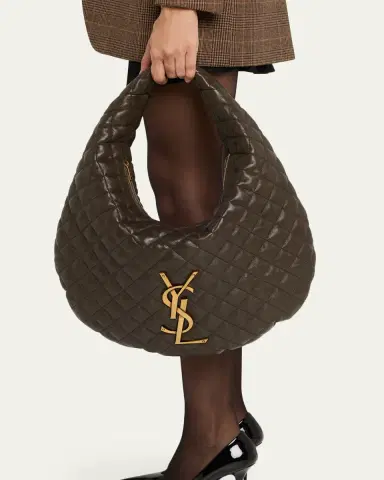 Saint Laurent Icare YSL Quilted Nappa Leather Hobo Bag | Thumbnail 2 Saint Laurent Icare YSL Quilted Nappa Leather Hobo Bag | Thumbnail 2