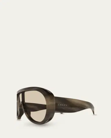 Gucci 99mm Acetate Rectangular Sunglasses | Thumbnail 3 Gucci 99mm Acetate Rectangular Sunglasses | Thumbnail 3