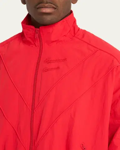 Willy Chavarria Men's Bad Boy Nylon Track Jacket | Thumbnail 5 Willy Chavarria Men's Bad Boy Nylon Track Jacket | Thumbnail 5