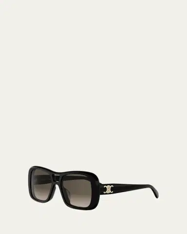 CELINE Triomphe Navigator Acetate Sunglasses | Thumbnail 2 CELINE Triomphe Navigator Acetate Sunglasses | Thumbnail 2