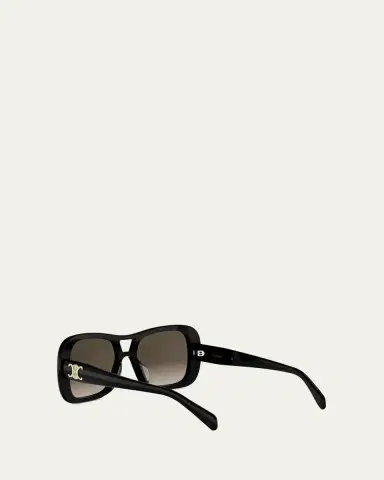 CELINE Triomphe Navigator Acetate Sunglasses | Thumbnail 3 CELINE Triomphe Navigator Acetate Sunglasses | Thumbnail 3