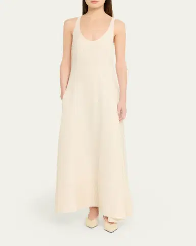 TOTEME Scoop-Neck Sable Maxi Dress | Thumbnail 2 TOTEME Scoop-Neck Sable Maxi Dress | Thumbnail 2