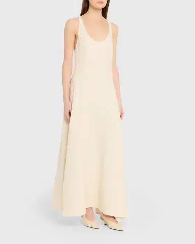TOTEME Scoop-Neck Sable Maxi Dress | Thumbnail 8 TOTEME Scoop-Neck Sable Maxi Dress | Thumbnail 8