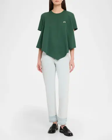 Loewe Short-Sleeve Cape T-Shirt | Thumbnail 6 Loewe Short-Sleeve Cape T-Shirt | Thumbnail 6