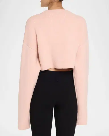 Toteme Cropped Oversized Wool Cardigan | Thumbnail 11 Toteme Cropped Oversized Wool Cardigan | Thumbnail 11