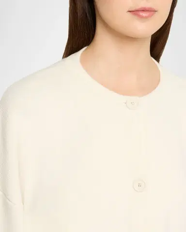 Toteme Cropped Oversized Wool Cardigan | Thumbnail 17 Toteme Cropped Oversized Wool Cardigan | Thumbnail 17