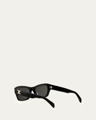 CELINE Triomphe 15 Acetate Cat-Eye Sunglasses | Thumbnail 3 CELINE Triomphe 15 Acetate Cat-Eye Sunglasses | Thumbnail 3