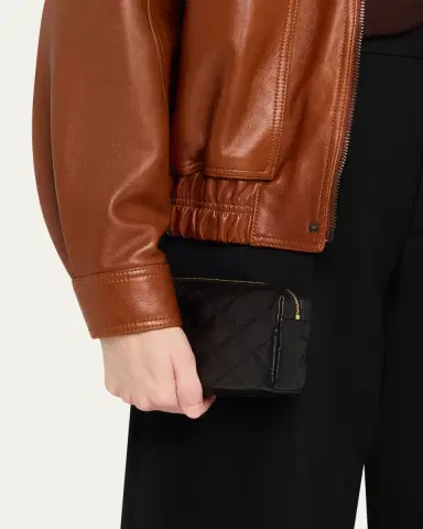 Saint Laurent Cassandre Quilted Leather Wristlet Clutch Bag | Thumbnail 2 Saint Laurent Cassandre Quilted Leather Wristlet Clutch Bag | Thumbnail 2