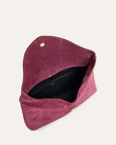 Saint Laurent YSL XXL Suede Envelope Pouch Clutch Bag | Thumbnail 4 Saint Laurent YSL XXL Suede Envelope Pouch Clutch Bag | Thumbnail 4