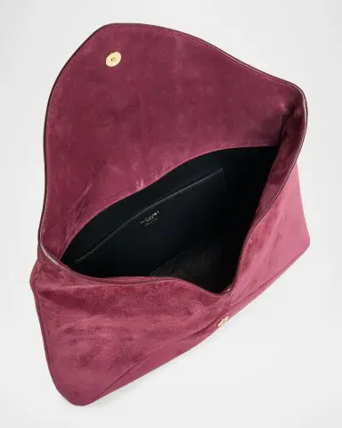 Saint Laurent YSL XXL Suede Envelope Pouch Clutch Bag | Thumbnail 8 Saint Laurent YSL XXL Suede Envelope Pouch Clutch Bag | Thumbnail 8