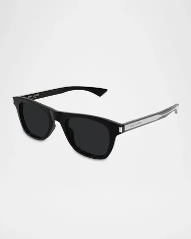 Saint Laurent Men's SL 879-001 Acetate Square Sunglasses | Thumbnail 2 Saint Laurent Men's SL 879-001 Acetate Square Sunglasses | Thumbnail 2