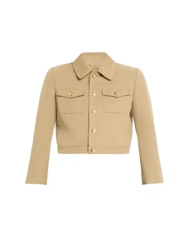 Nili Lotan Edna Single-Breasted Crop Jacket | Thumbnail 1 Nili Lotan Edna Single-Breasted Crop Jacket | Thumbnail 1