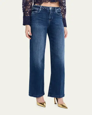 L'Agence Scottie Wide-Leg Jeans | Thumbnail 4 L'Agence Scottie Wide-Leg Jeans | Thumbnail 4