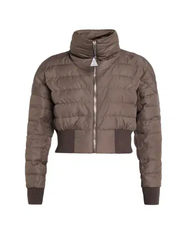 Moncler + Rick Owens Funnel Neck Crop Down Jacket | Thumbnail 1 Moncler + Rick Owens Funnel Neck Crop Down Jacket | Thumbnail 1