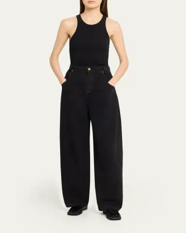 Willy Chavarria Bad Girl Tapered Denim Jeans | Thumbnail 2 Willy Chavarria Bad Girl Tapered Denim Jeans | Thumbnail 2