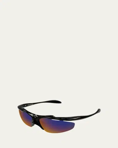 Balenciaga 72mm Wraparound Shield Sunglasses | Thumbnail 2 Balenciaga 72mm Wraparound Shield Sunglasses | Thumbnail 2