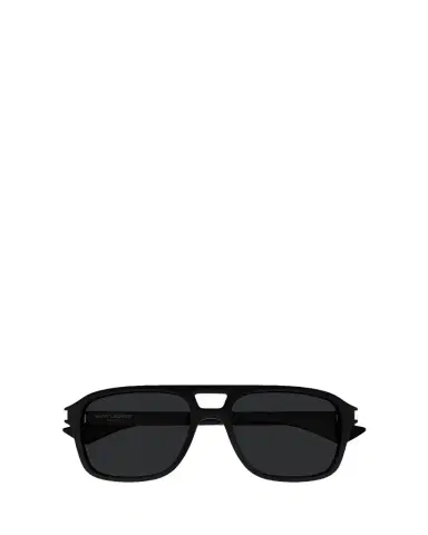 Saint Laurent Men's SL 881-001 Acetate Rectangle Sunglasses | Thumbnail 1 Saint Laurent Men's SL 881-001 Acetate Rectangle Sunglasses | Thumbnail 1
