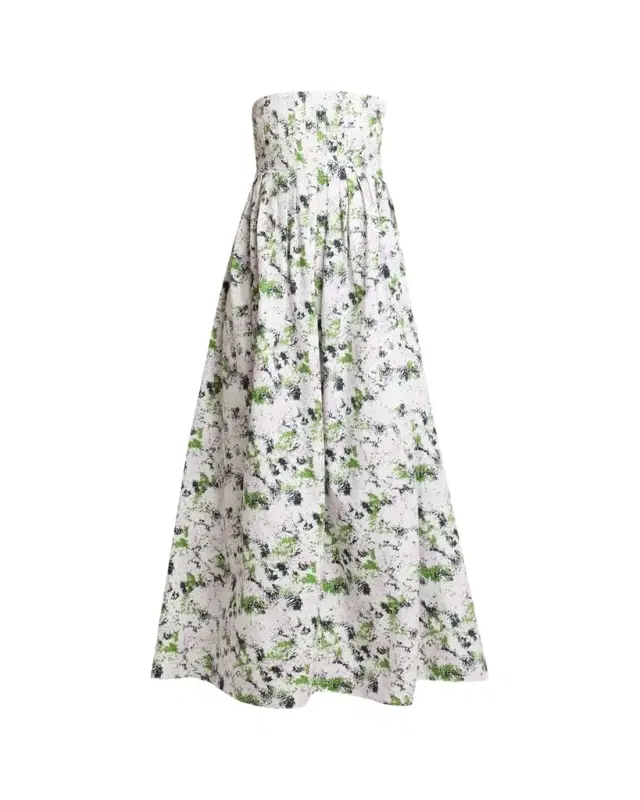 Virella Printed Strapless Maxi Dress Virella Printed Strapless Maxi Dress
