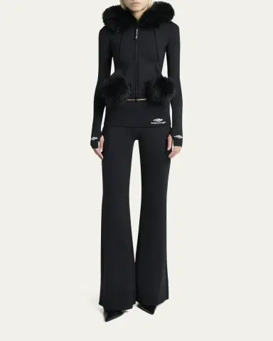 Balenciaga 3B Sports Icon Foldover Leggings | Thumbnail 2 Balenciaga 3B Sports Icon Foldover Leggings | Thumbnail 2