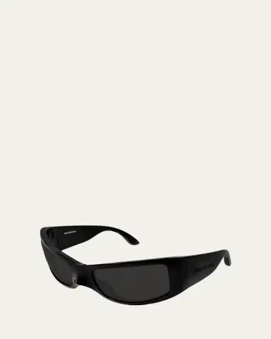 Balenciaga 66mm Wraparound Mask Sunglasses | Thumbnail 2 Balenciaga 66mm Wraparound Mask Sunglasses | Thumbnail 2