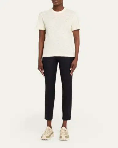 Moncler Short-Sleeve Logo T-Shirt | Thumbnail 2 Moncler Short-Sleeve Logo T-Shirt | Thumbnail 2