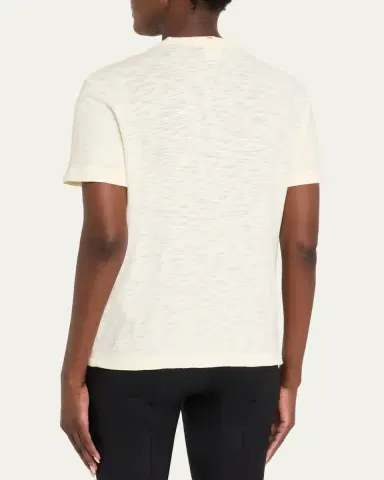Moncler Short-Sleeve Logo T-Shirt | Thumbnail 3 Moncler Short-Sleeve Logo T-Shirt | Thumbnail 3