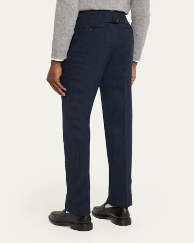 Thom Browne Stripe Cotton Tailored Pants | Thumbnail 3 Thom Browne Stripe Cotton Tailored Pants | Thumbnail 3